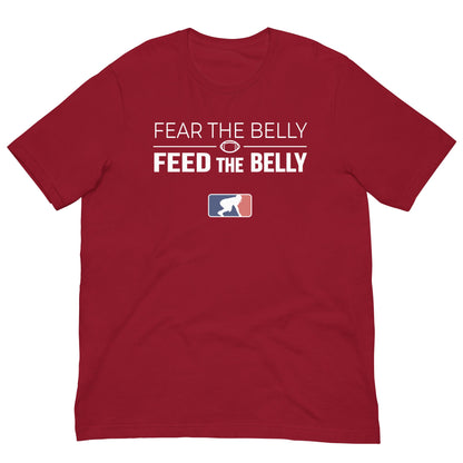 FEAR BELLY FEED BELLY - Heavyweight T-Shirt