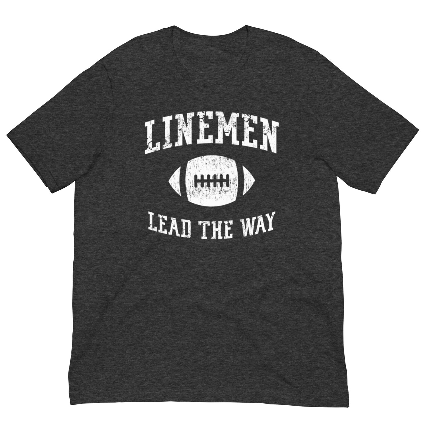 LINEMEN LEAD THE WAY - Heavyweight T-Shirt