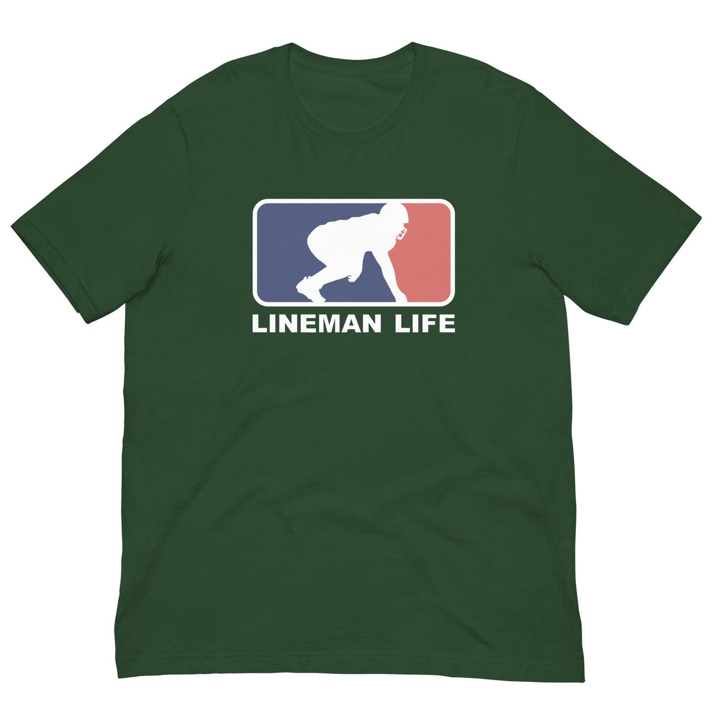 LINEMEN LIFE LOGO - T-Shirt