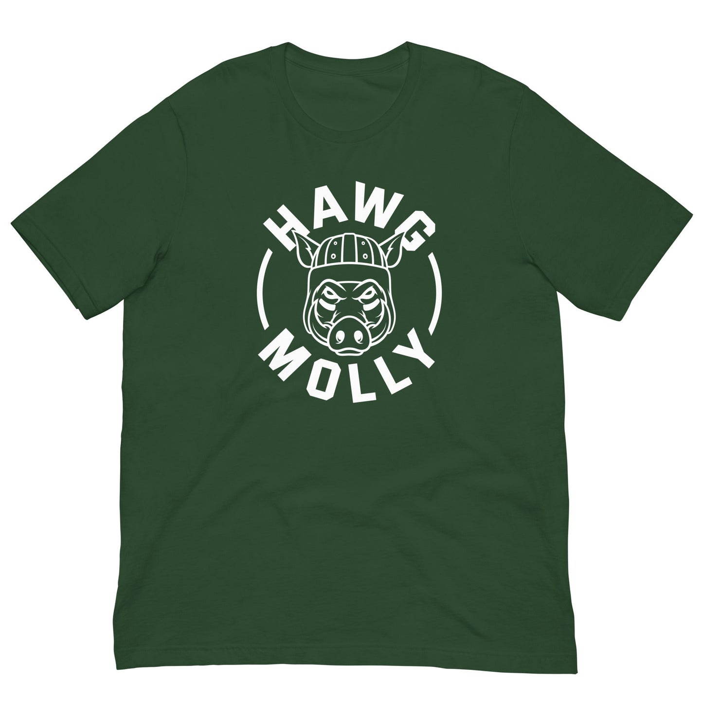 HAWG MOLLY (White) - Heavyweight T-Shirt