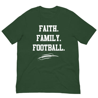 FAITH FAMILY FOOTBALL - Youth T-Shirt