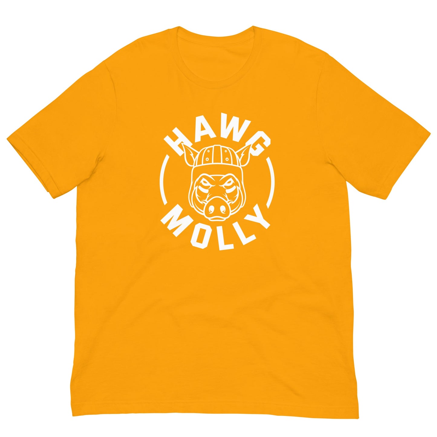HAWG MOLLY (White) - Heavyweight T-Shirt