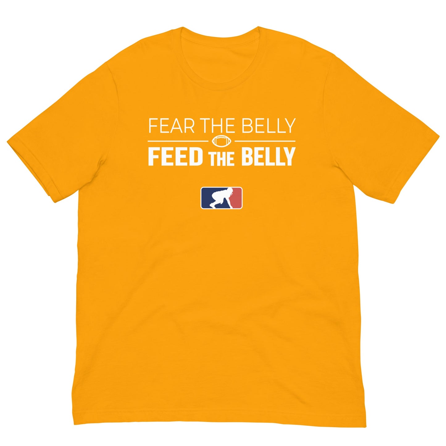 FEAR BELLY FEED BELLY - Heavyweight T-Shirt