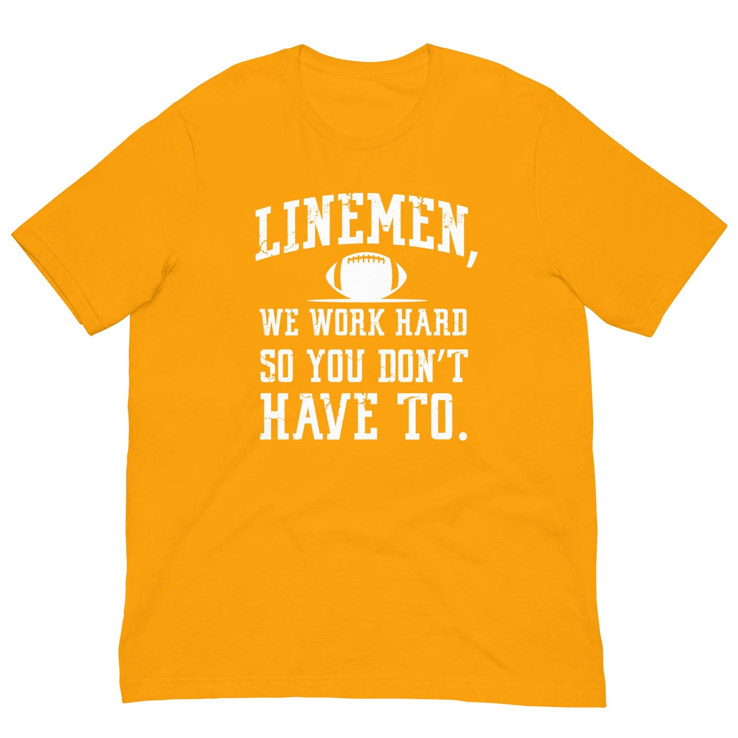 LINEMEN WORK HARD - Youth T-Shirt