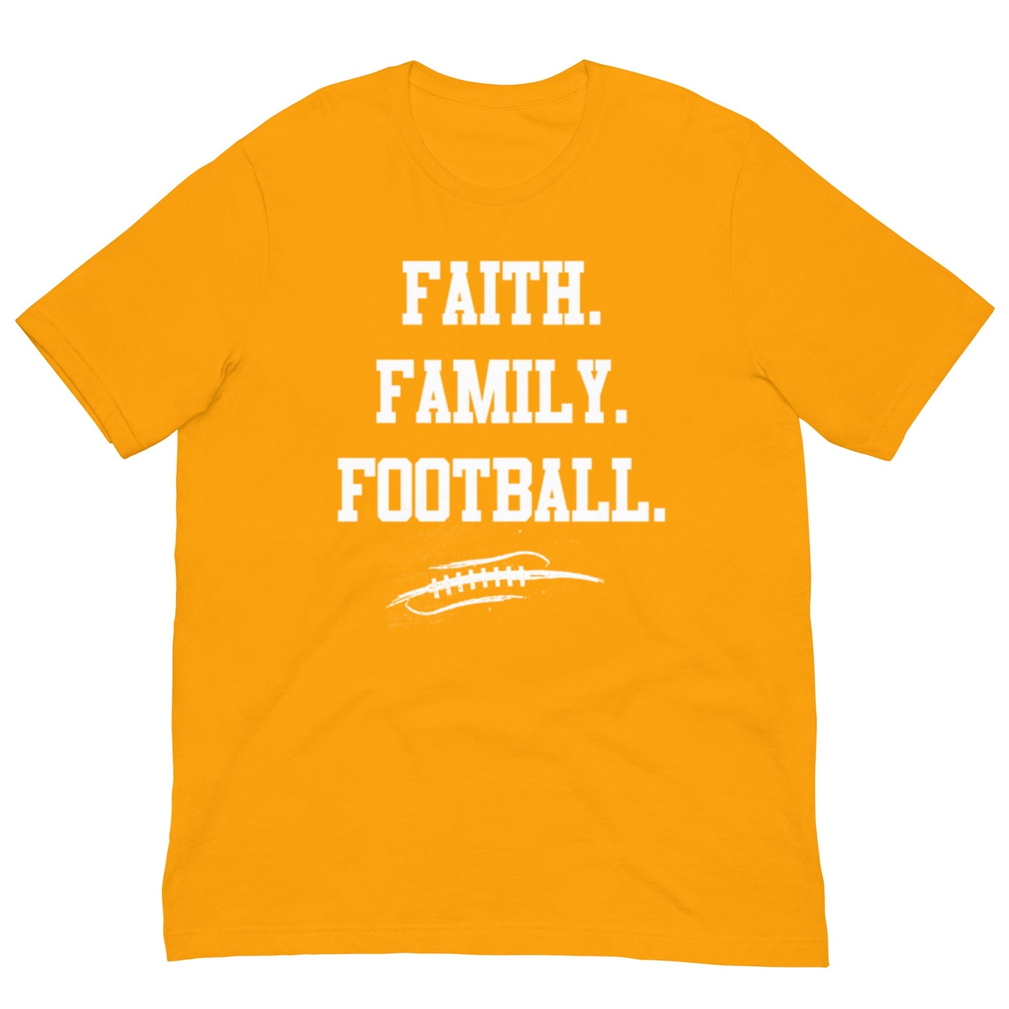 FAITH FAMILY FOOTBALL - Youth T-Shirt