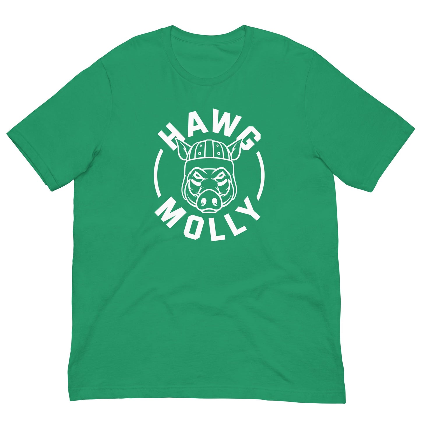 HAWG MOLLY (White) - Heavyweight T-Shirt