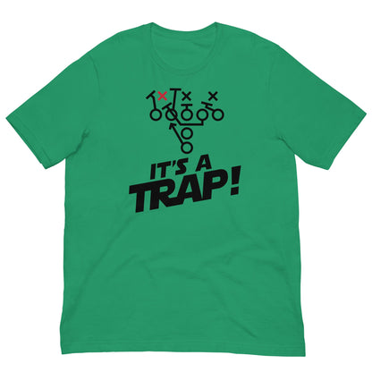 ITS A TRAP! (Black) - Heavyweight T-Shirt