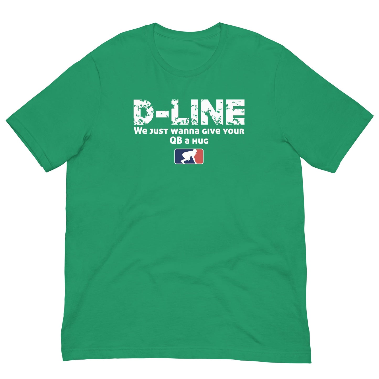 D-LINE QB HUGS - Heavyweight T-Shirt