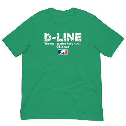 D-LINE QB HUGS - Heavyweight T-Shirt