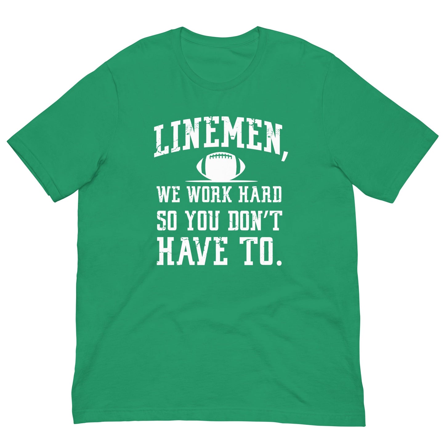 LINEMEN WORK HARD - Youth T-Shirt