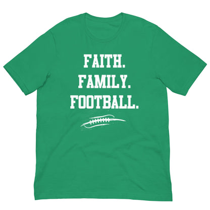 FAITH FAMILY FOOTBALL - Youth T-Shirt