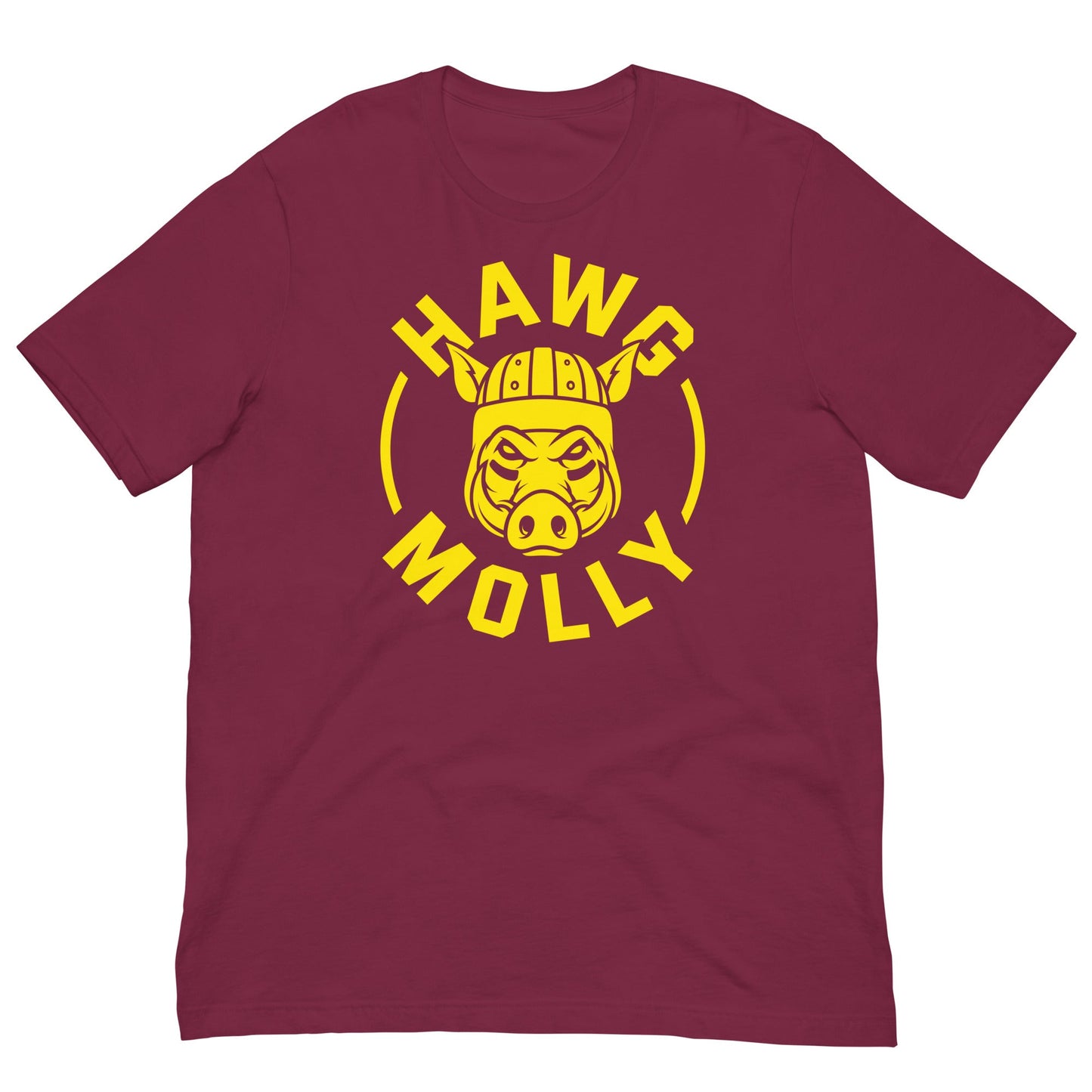 HAWG MOLLY (Yellow ) - Heavyweight T-Shirt