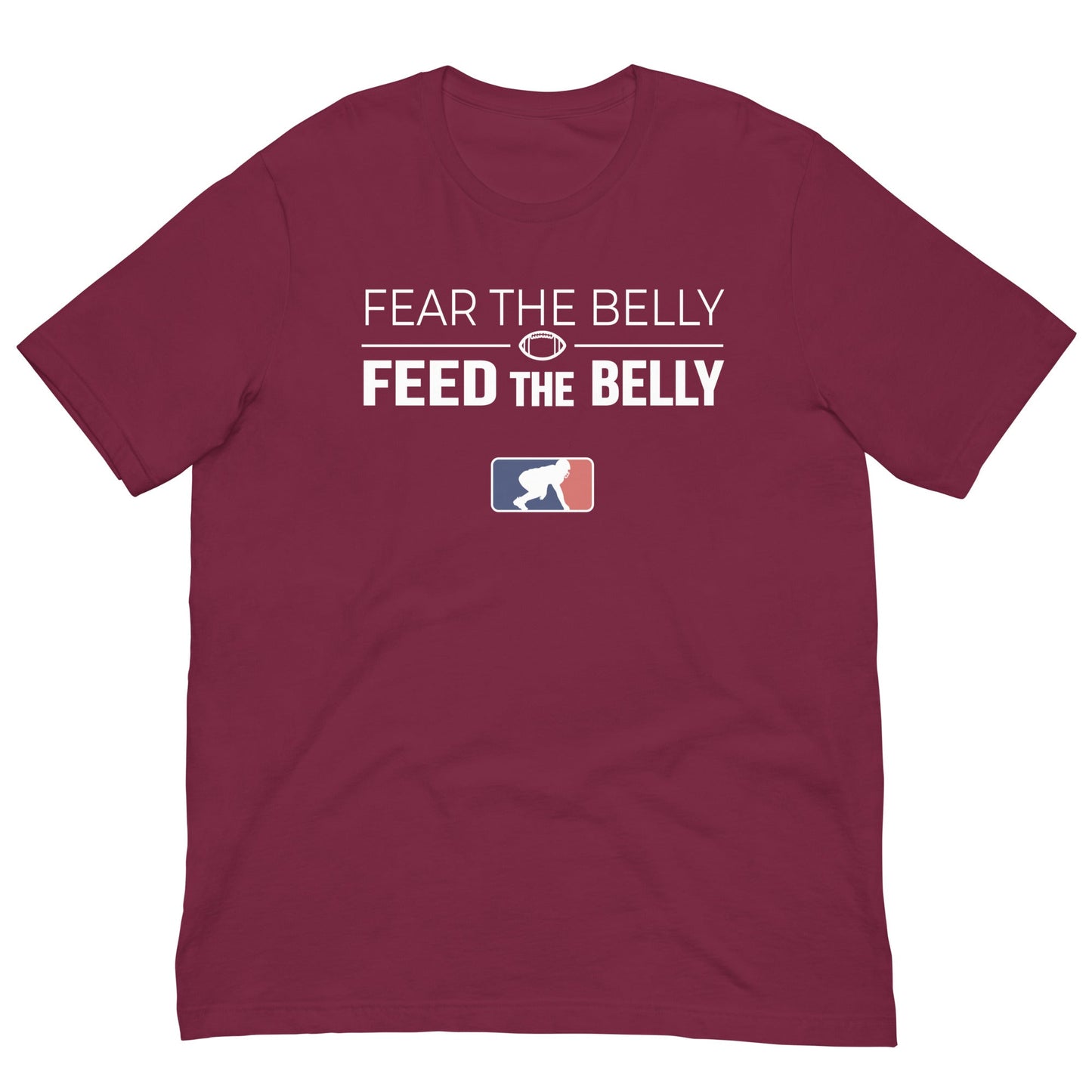 FEAR BELLY FEED BELLY - Heavyweight T-Shirt