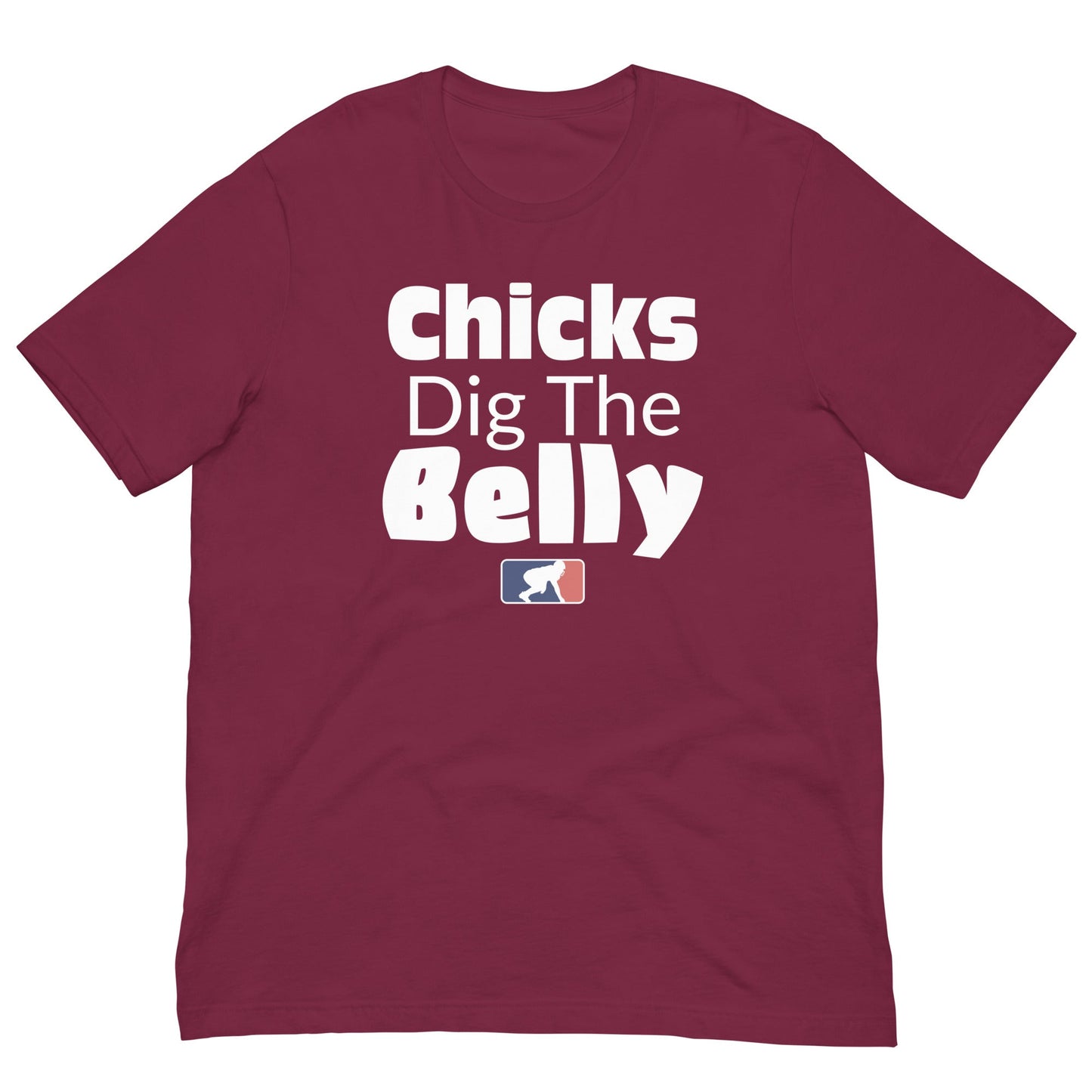 CHICKS DIG THE BELLY - Heavyweight T-Shirt