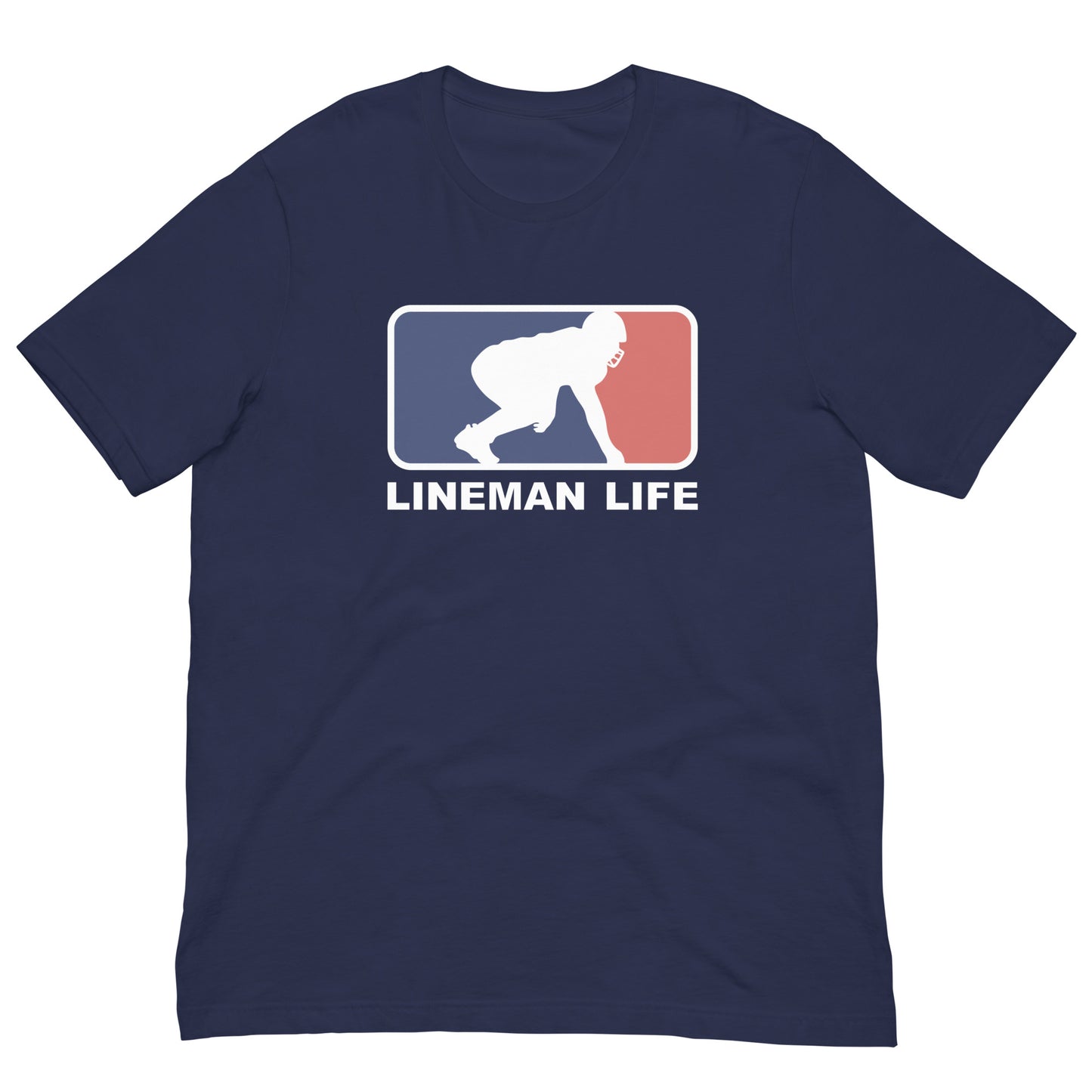 LINEMEN LIFE LOGO - T-Shirt