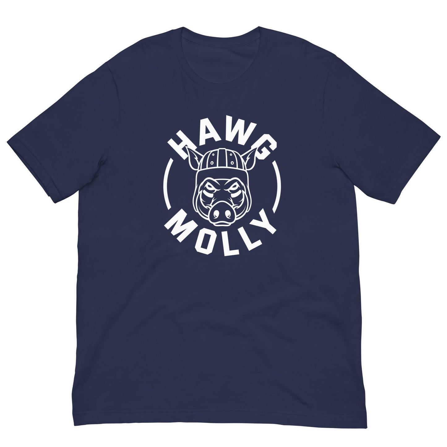 HAWG MOLLY (White) - Heavyweight T-Shirt