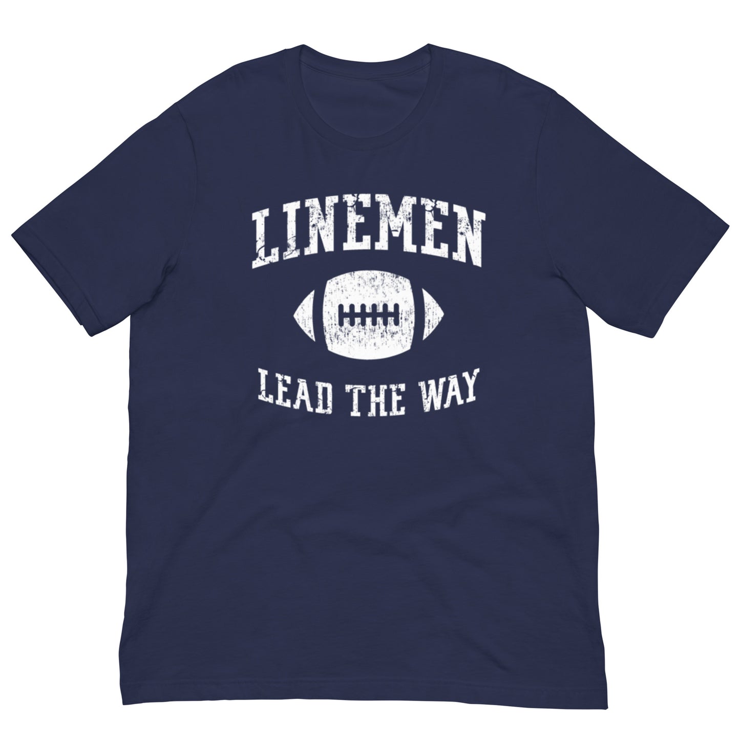 LINEMEN LEAD THE WAY - T-Shirt