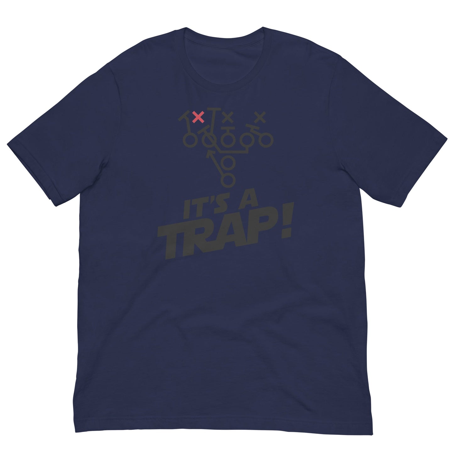 ITS A TRAP! (Black) - Heavyweight T-Shirt