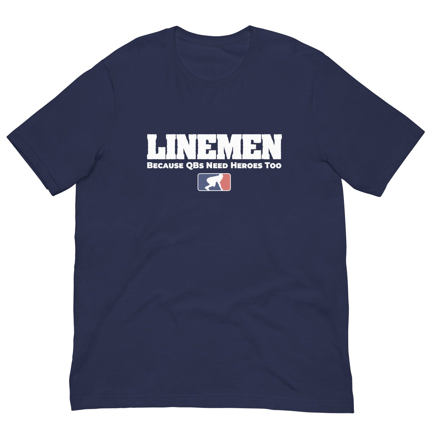 LINEMEN: QB HEROES - Youth T-Shirt