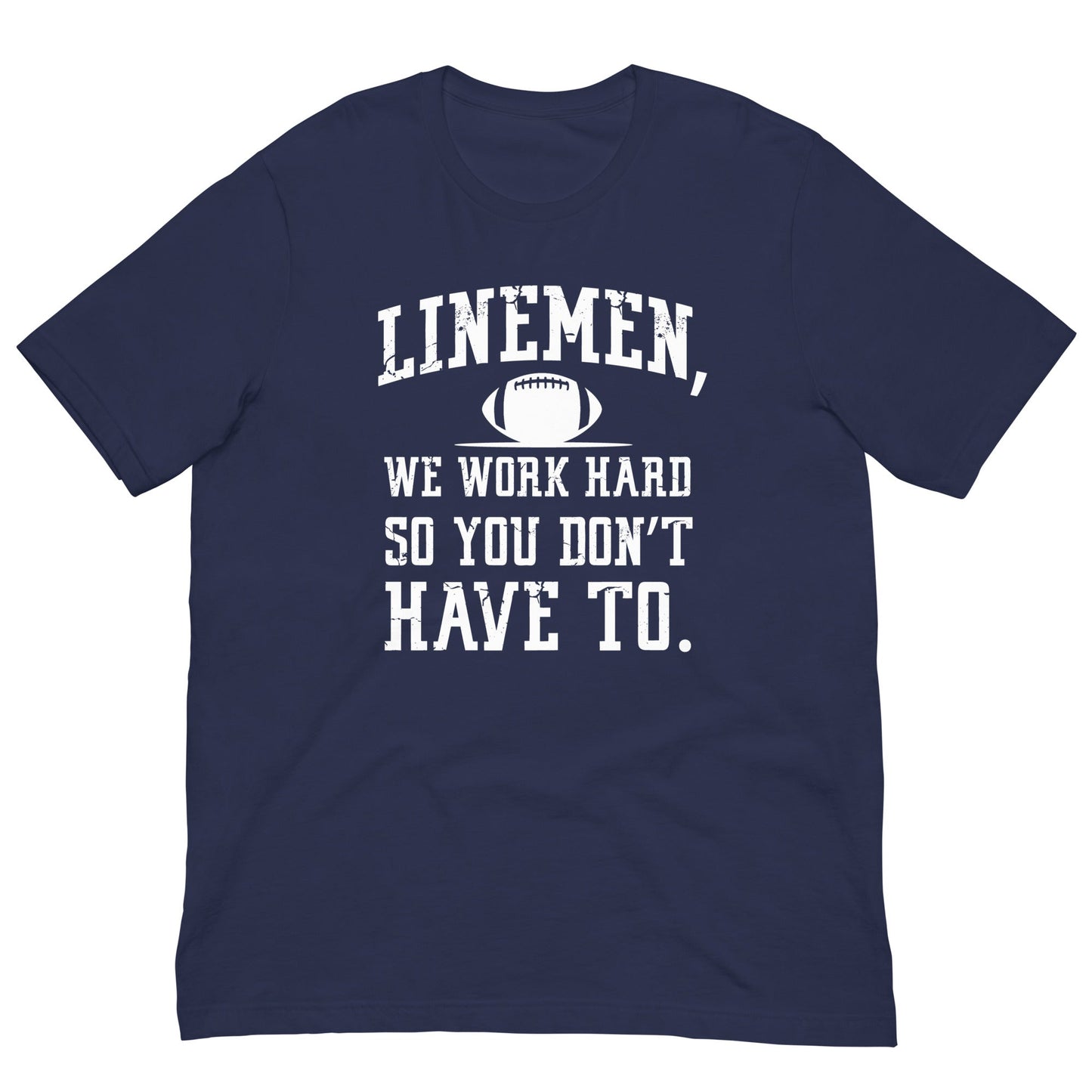 LINEMEN WORK HARD - Youth T-Shirt