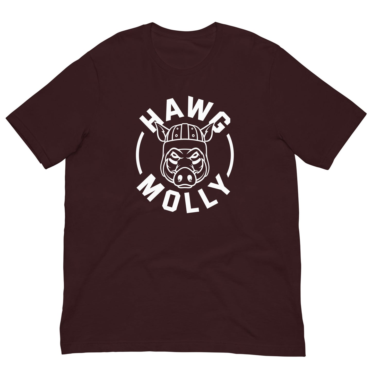 HAWG MOLLY (White) - Heavyweight T-Shirt