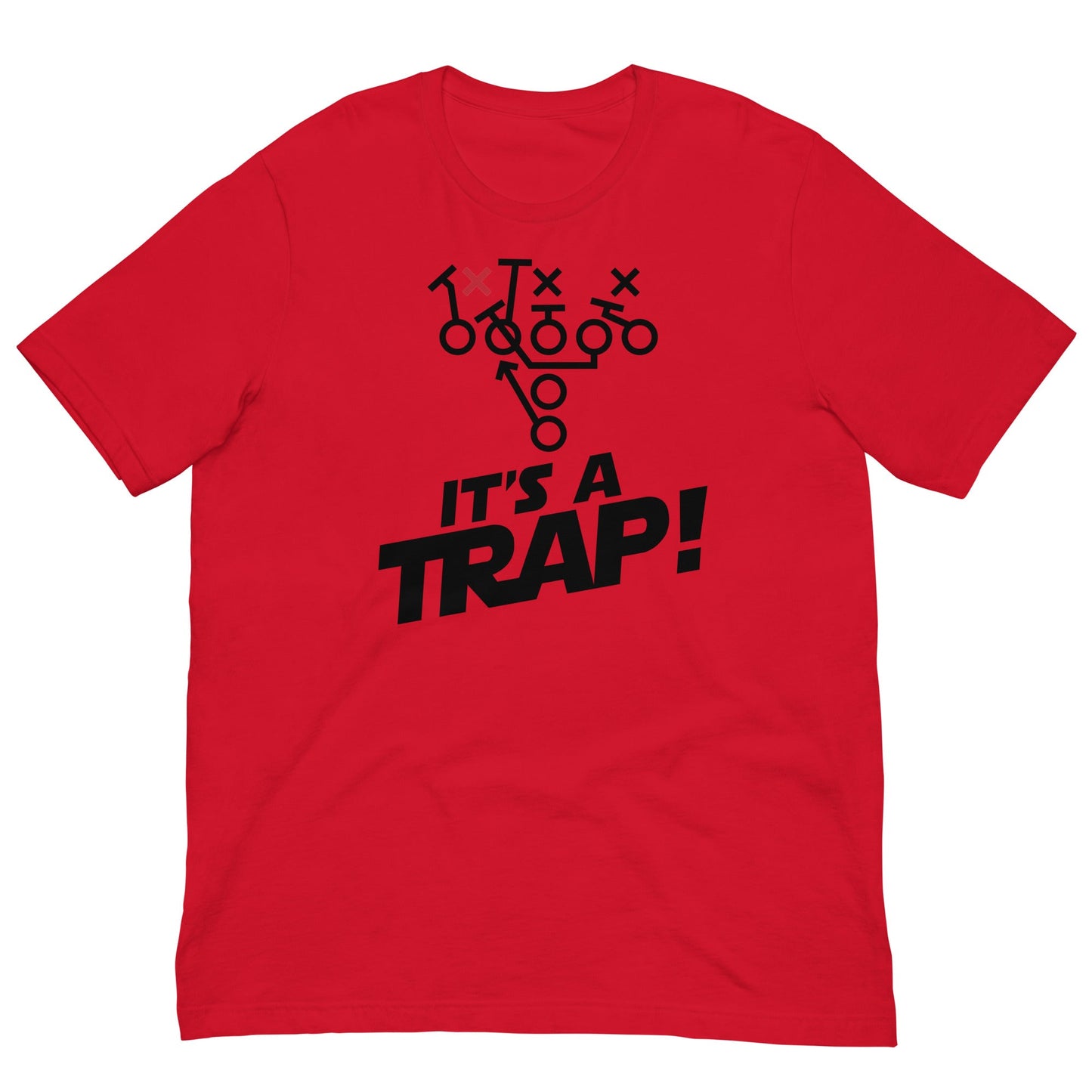 ITS A TRAP! (Black) - Heavyweight T-Shirt