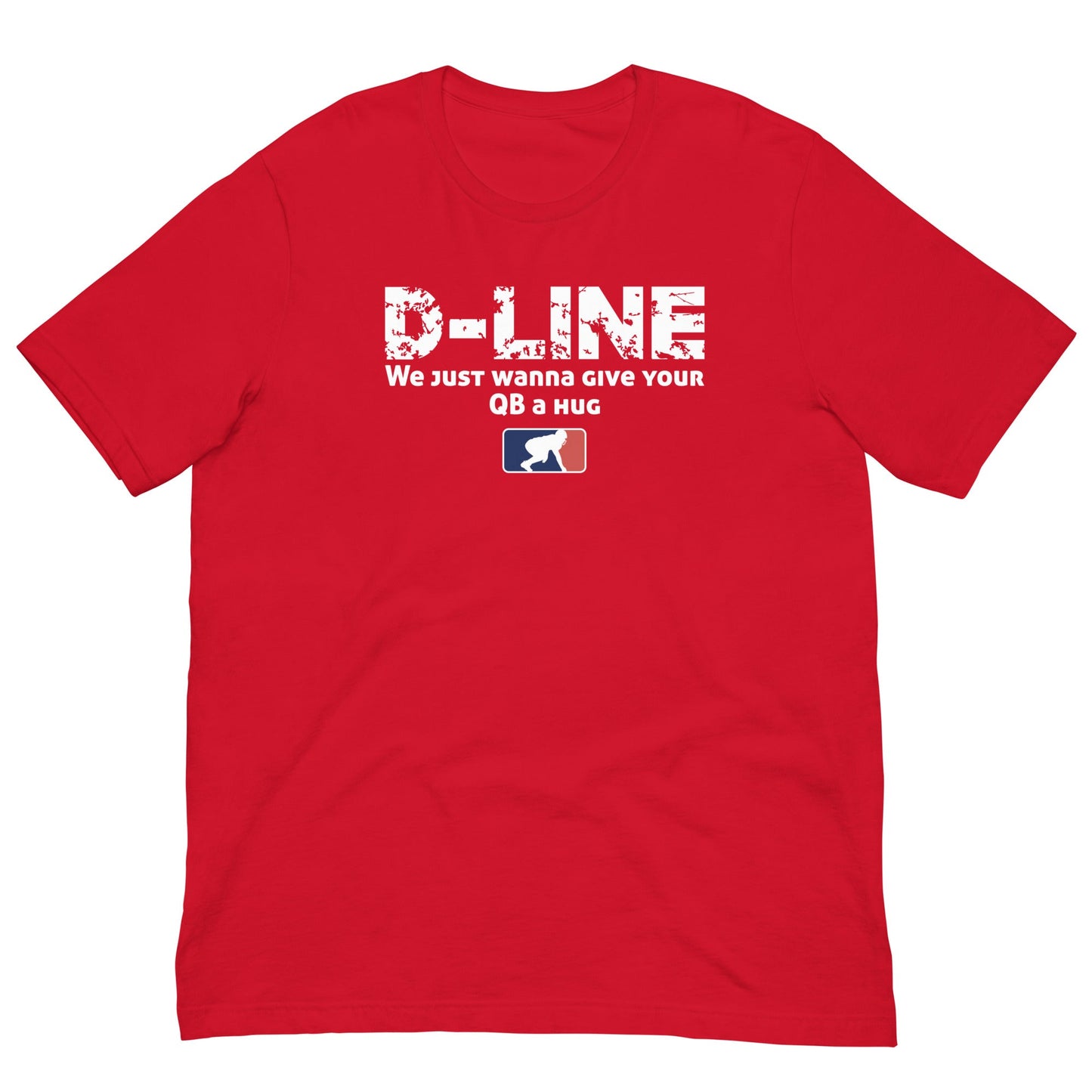 D-LINE QB HUGS - Heavyweight T-Shirt