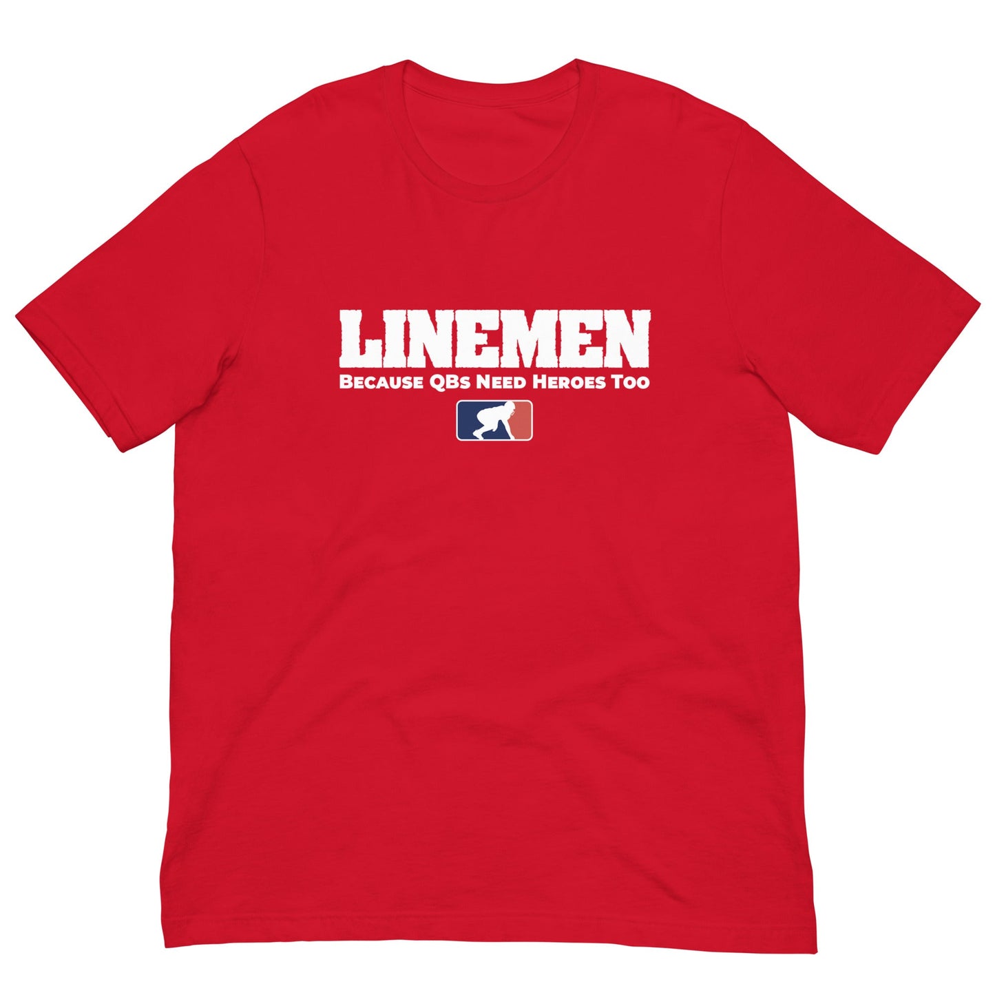 LINEMEN: QB HEROES - Youth T-Shirt