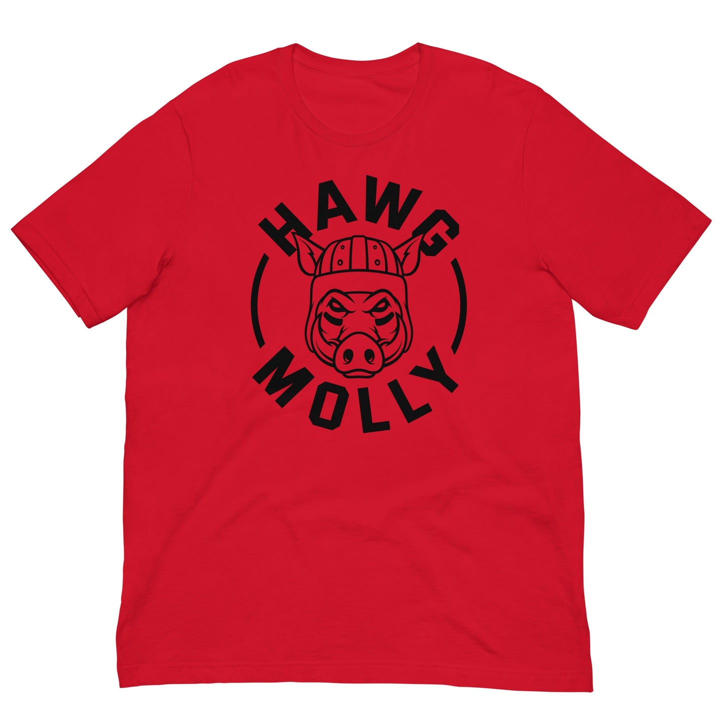 HAWG MOLLY (Black) - Heavyweight T-Shirt