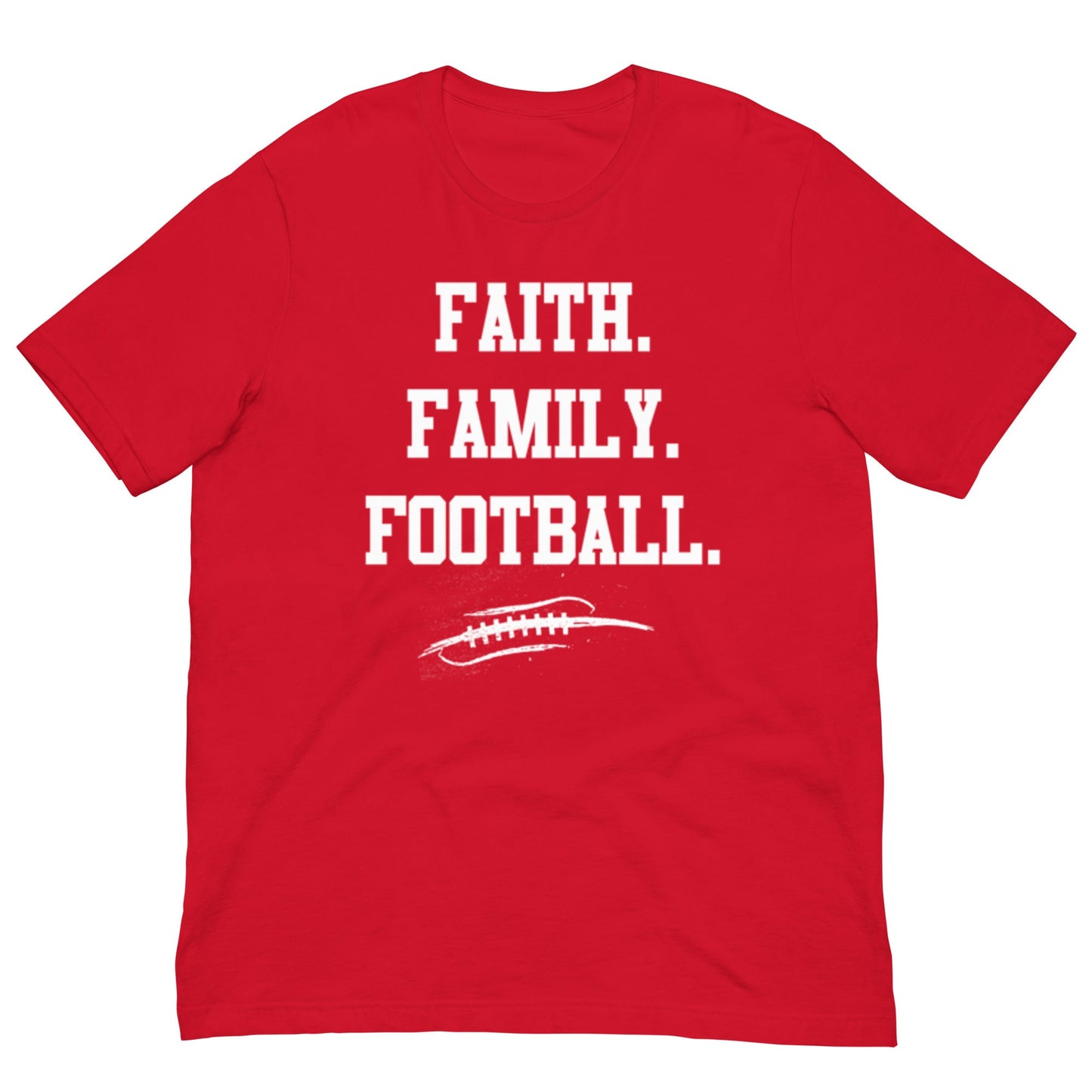 FAITH FAMILY FOOTBALL - Youth T-Shirt