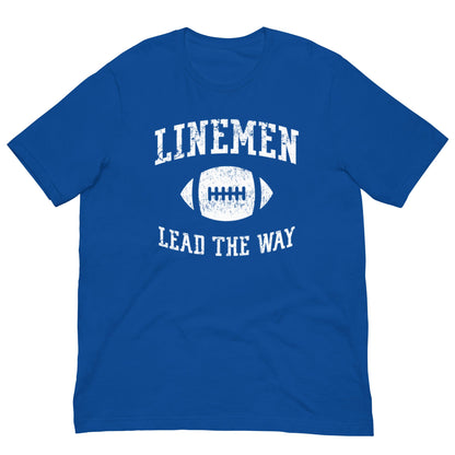LINEMEN LEAD THE WAY - Youth T-Shirt