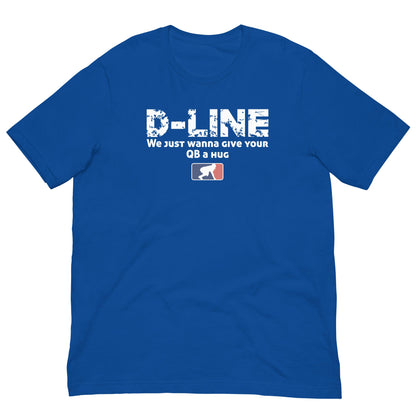 D-LINE QB HUGS - Heavyweight T-Shirt