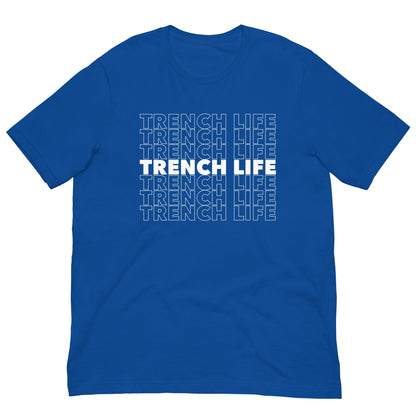 TRENCH LIFE (White) - Youth T-Shirt