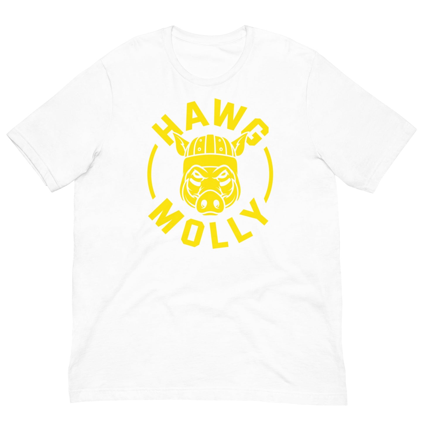 HAWG MOLLY (Yellow ) - Heavyweight T-Shirt
