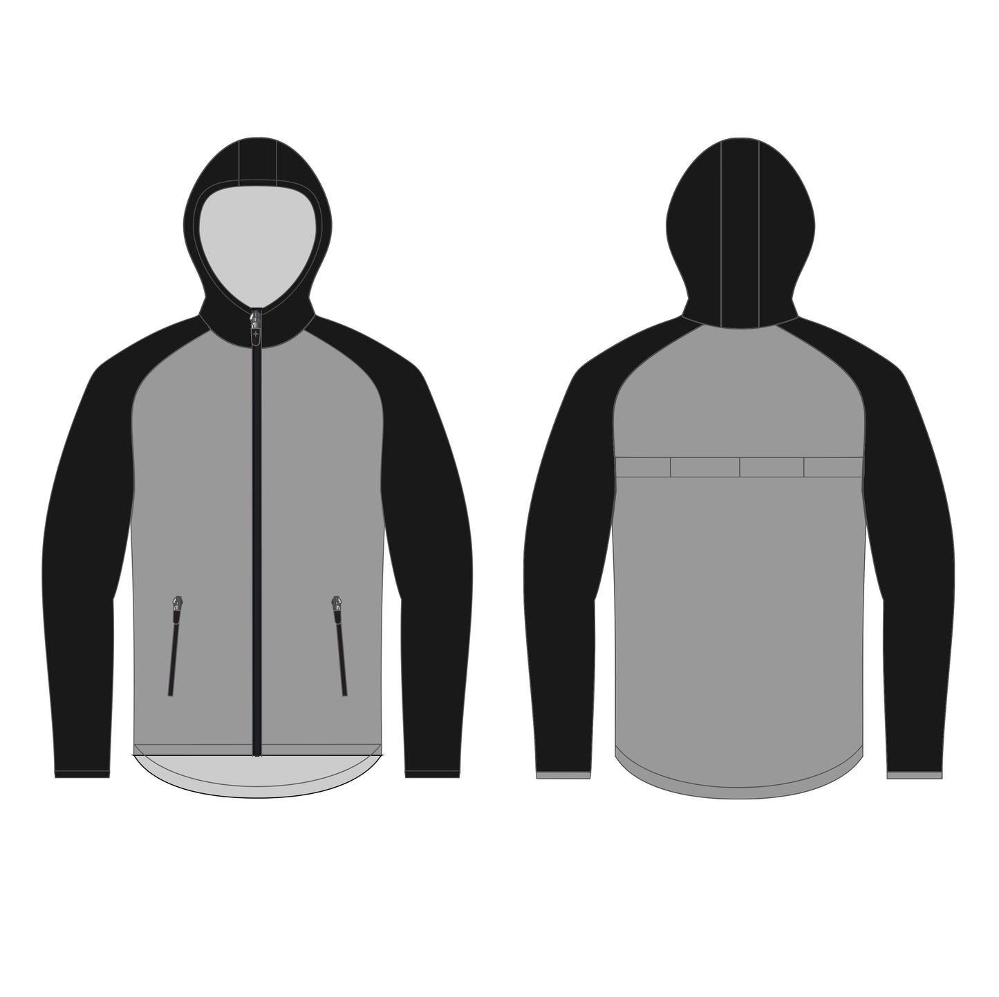 Response Warm-Up Jacket with Hood (B)