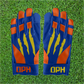 Victory Custom Football Gloves By The Pair (G1)