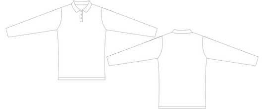 BREEZE LONG SLEEVE STRETCH POLO