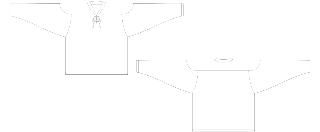 HOWITZER PRO HOCKEY JERSEY W/ LACE NECK